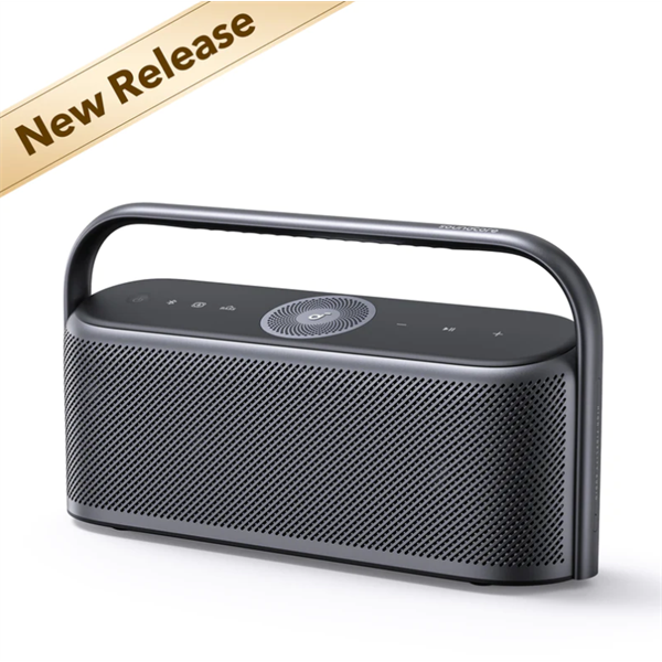 Anker Motion X600 Sztereó hordozható hangszóró Szürke 50 W (A3130011)-0