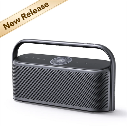 Anker Motion X600 Sztereó hordozható hangszóró Szürke 50 W (A3130011)-0