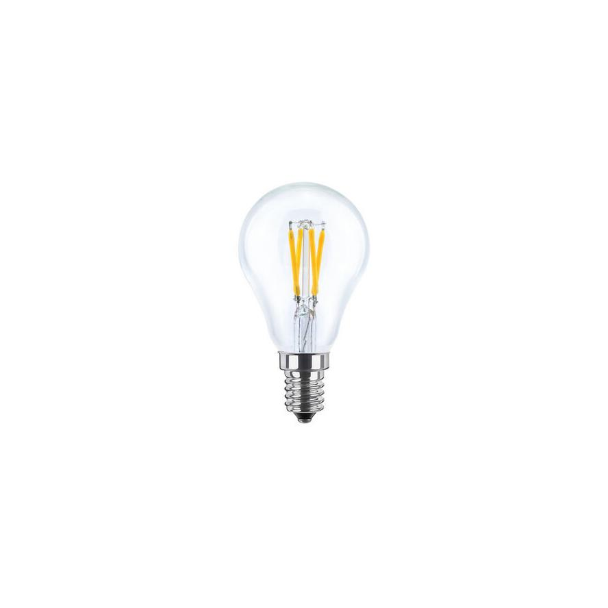 Segula LED Drop átlátszó izzó 3,2W 270lm 2200K E14 - Meleg fehér (55321)-0