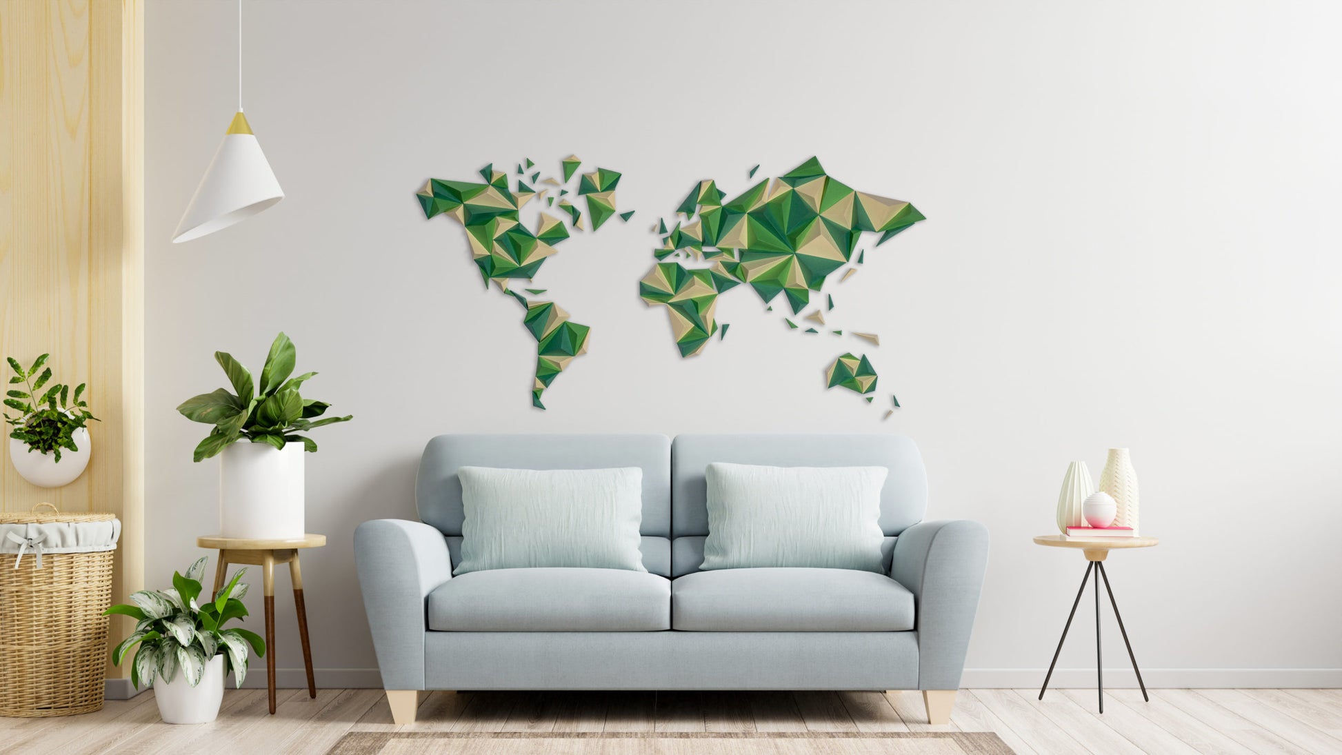 Carte du Monde - Nature-1