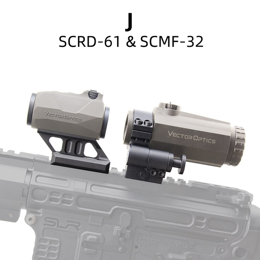 Vector Optics Maverick Gen3 1x22 Rubber Cover Red Dot Sight Scope Airsoft-10