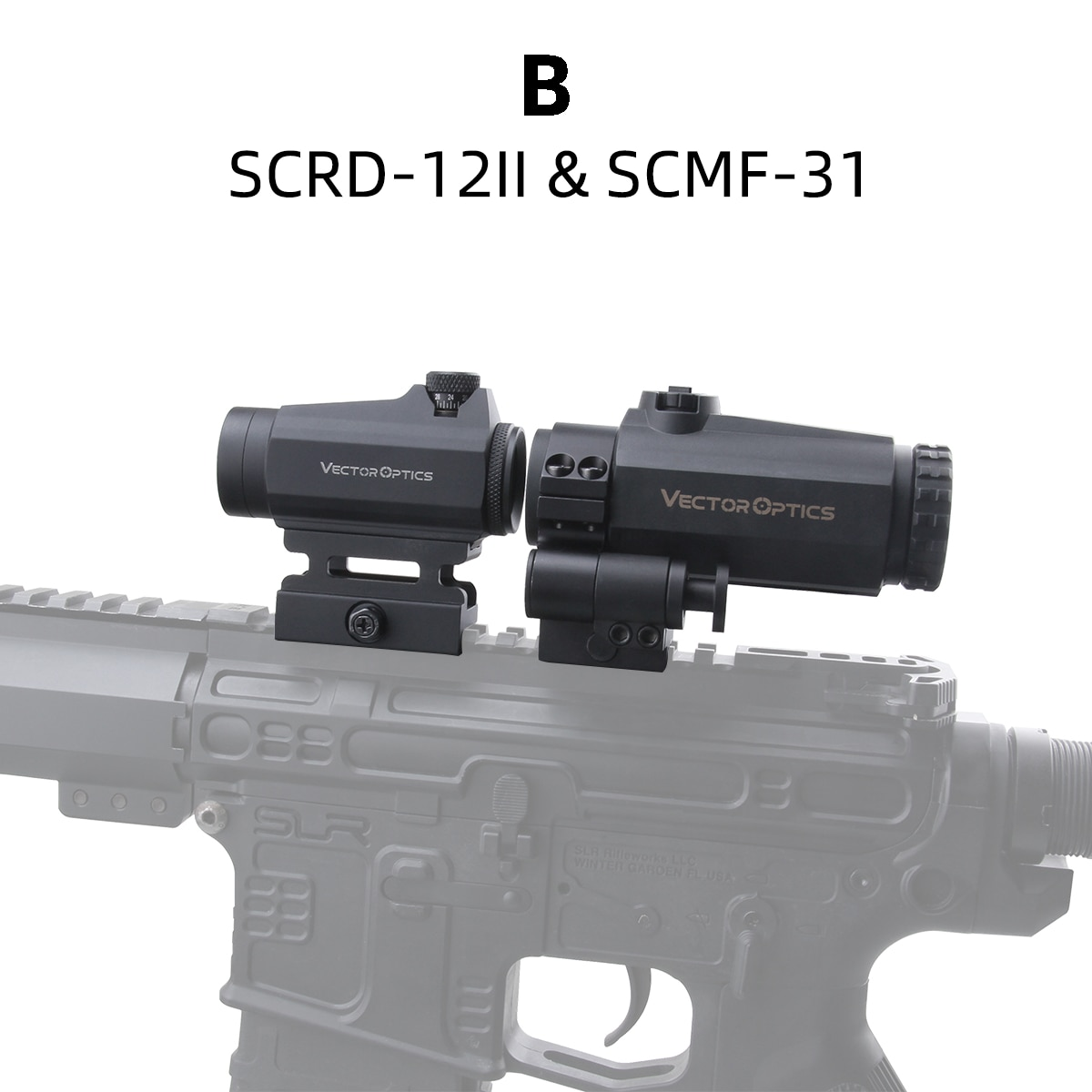 Vector Optics Maverick Gen3 1x22 Rubber Cover Red Dot Sight Scope Airsoft-6