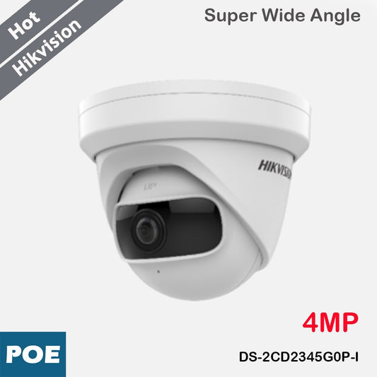 Hikvision 4MP Security Camera 180° Super Wide Angle IP Camera-0