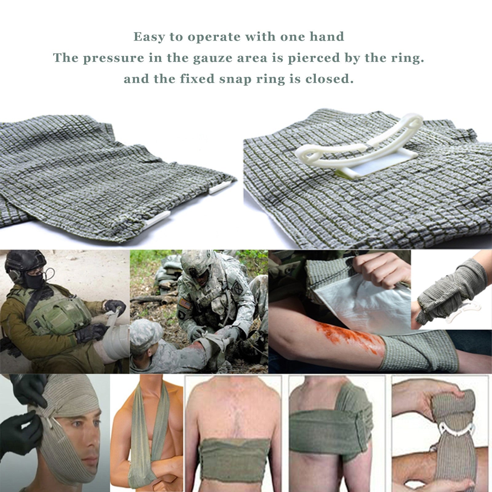 5-20PCS Bandage Wound Rescue Dressing-1