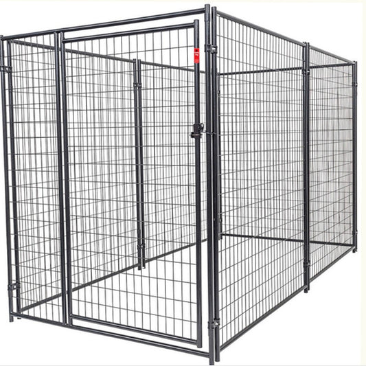 High Quality Large Galvanized Outdoor Dog Kennel/Metal Dog Run Cage-0