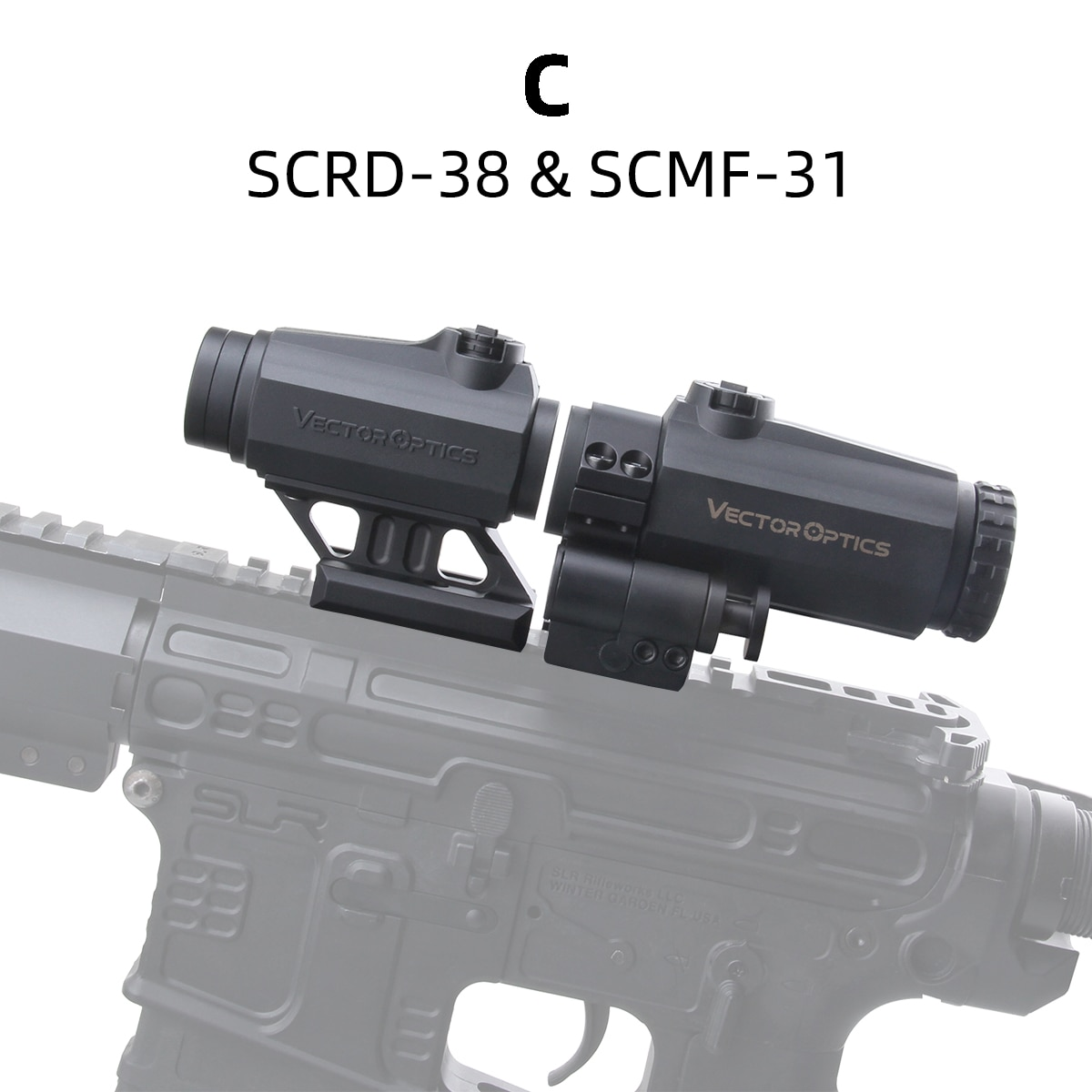 Vector Optics Maverick Gen3 1x22 Rubber Cover Red Dot Sight Scope Airsoft-7